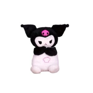 Cute Labubu Plush Toy for Kids – Soft Stuffed Animal Doll with Unique Expressions | Premium Fluffy Character Plush for Cuddling, Gifting & Home Decor | Adorable Birthday & Holiday Gift Toy for Toddlers, Boys, Girls & Plush Collectors (White/Black) - Image 4