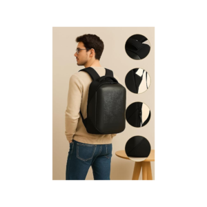 LED LCD Smart Backpack | WiFi App Controlled Pixel Display Laptop Bag | Waterproof Hard Shell Anti-Theft Backpack for Travel, Cycling & Daily Use | Customizable DIY LED Animation Screen Backpack - Image 5
