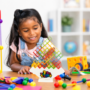 Tetra Tower Balance Building Blocks Game for Kids & Adults | 16 PCS Stacking Blocks with Wobble Base & Challenge Cards | Educational STEM Balance Toy for Family Party Games & Fun Learning, Ages 3+ - Image 4