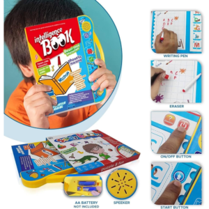 Kids Intelligence E-Book for Early Learning | Interactive English Audio Talking Book with Smart Learning Pen | Educational Electronic Toy for Alphabet, Numbers, Word Recognition, Music & Sounds | Preschool Learning Book for Toddlers, Boys & Girls (Multicolor) - Image 3