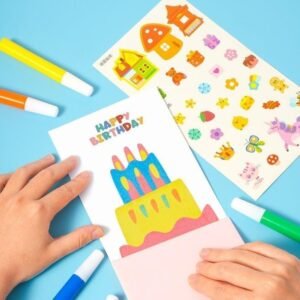 Rainbow Squeeze Art Kit for Kids - Image 4