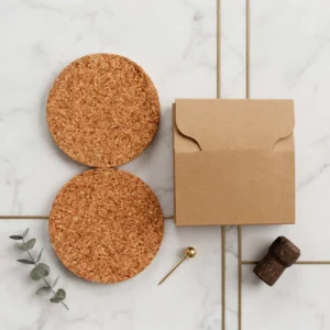 Cork Coasters Set (2pc) - Image 3