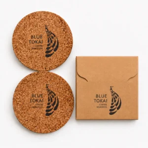 Cork Coasters Set (2pc) - Image 2