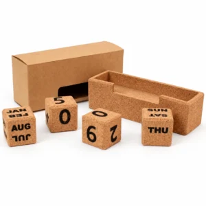 Cork Block Calendar - Slim - Image 3