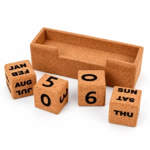 Cork Block Calendar - Slim - Image 2