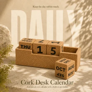 Cork Block Calendar - Slim - Image 4