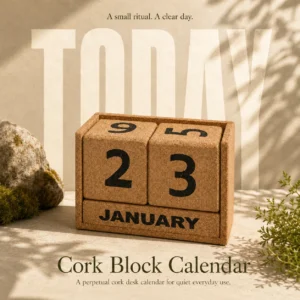 Cork Block Calendar - Image 4