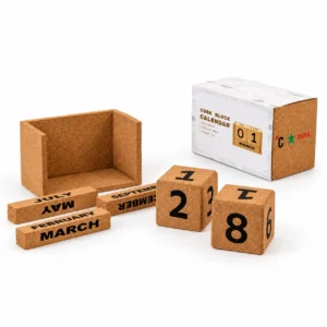 Cork Block Calendar - Image 3