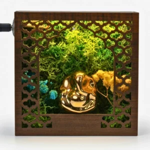 Forest Namah Ganesh 5" (with LED) - Image 1