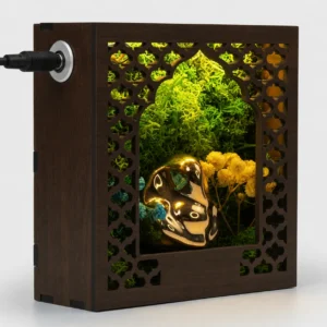 Forest Namah Ganesh 5" (with LED) - Image 2
