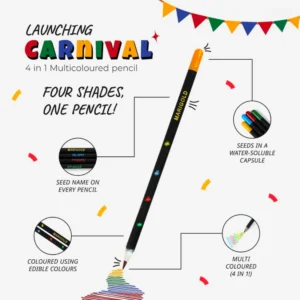 Carnival Multicolor Seed Pencil - Image 3