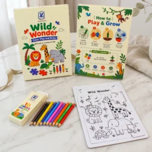 Wild Wonder Puzzle & Plantable Pencil Kit - Image 2
