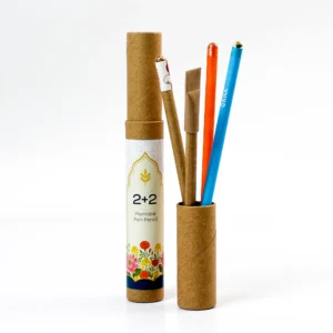 Plantable Pen Pencil (2+2) - festive - Image 1